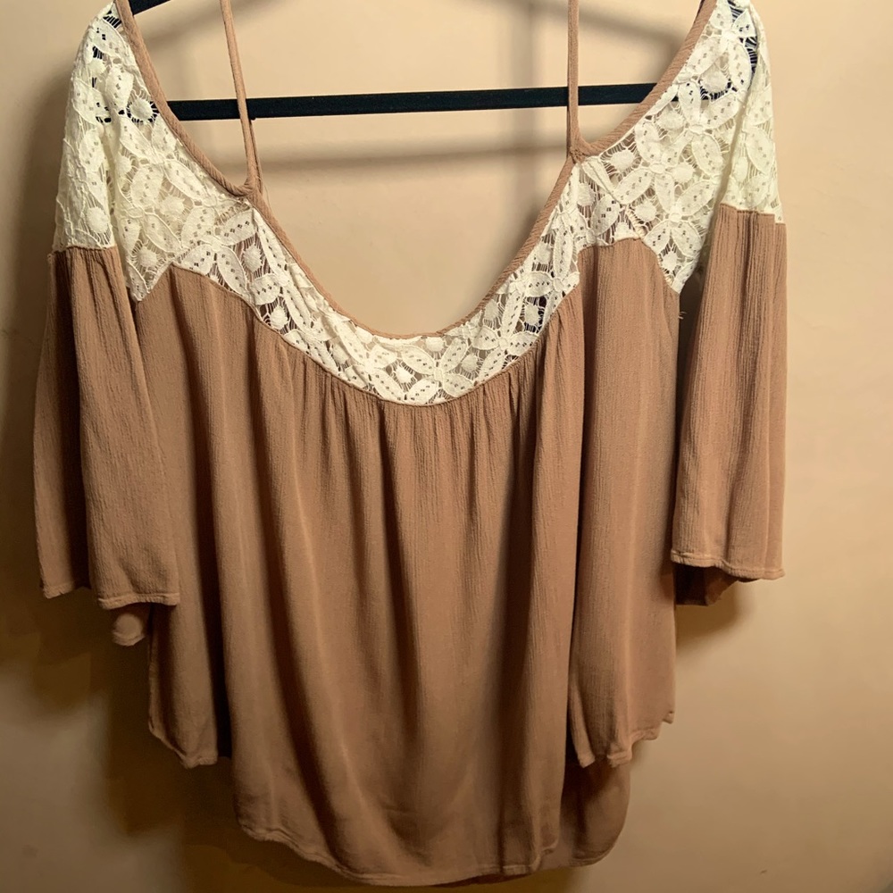 Off the shoulder Boho blouse